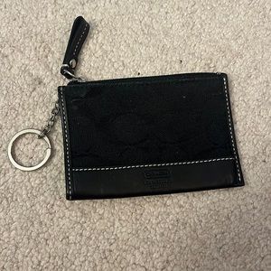 Wallet keychain perfect for small bags or on the go with just keys!